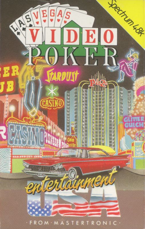 Las Vegas Video Poker box art for MSX